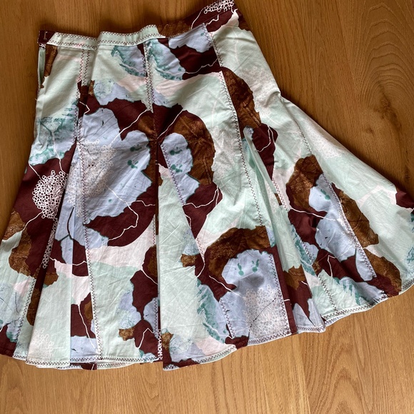 Anthropologie Odille Floral Skirt Size 6 - Picture 2 of 7
